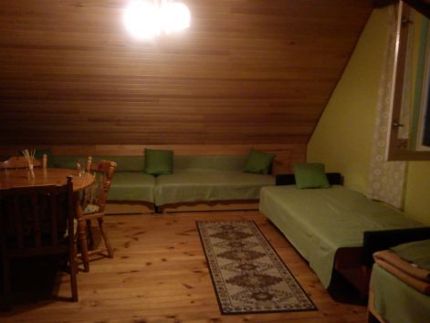 Tetőtéri nappali